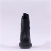 Rieker Ruffled Ankle Boot With Side Sip - Black